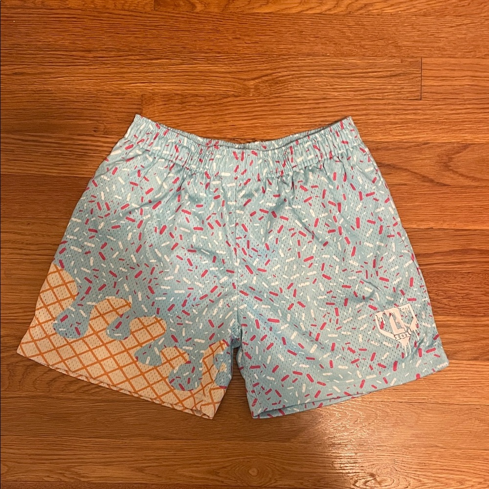Baseball lifestyle ice cream shorts